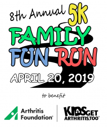 8th Annual 5k Family Fun Run To Benefit The Arthritis Foundation